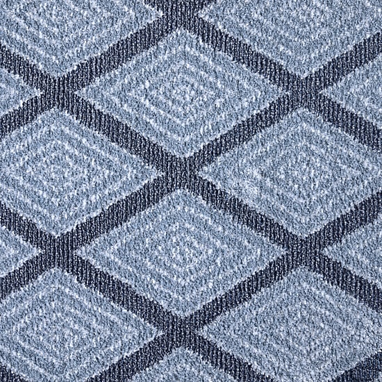 Town And Country Rein Diamond Washable 12" X 84" Indoor Rectangular Runner