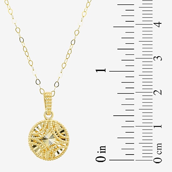 Womens 14K Gold Round 2-pc. Jewelry Set