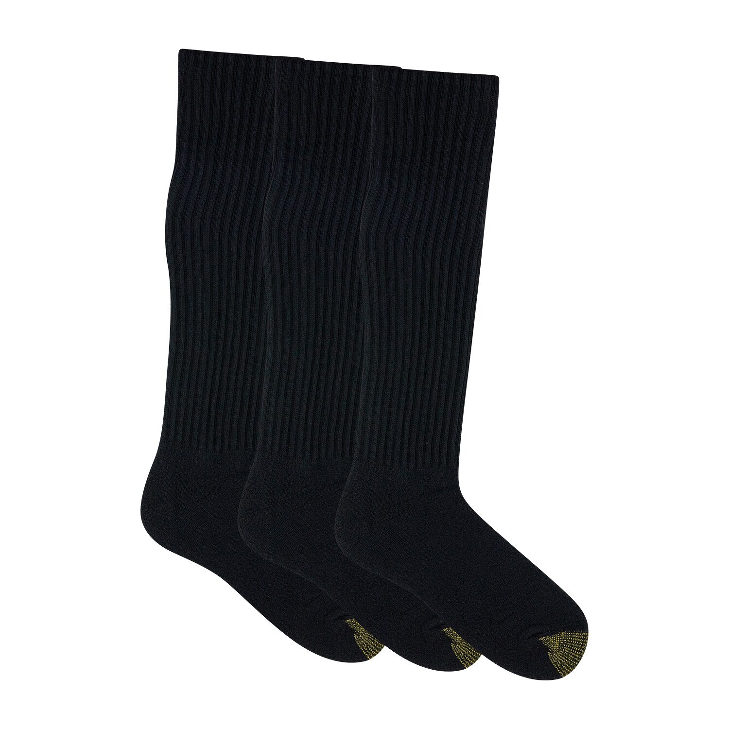 Gold Toe Ultra Tec Mens Breathable Multi-Pack 3 Pair Over the Calf Socks