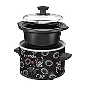 Cooks 1.5-Quart Football Print Slow Cooker