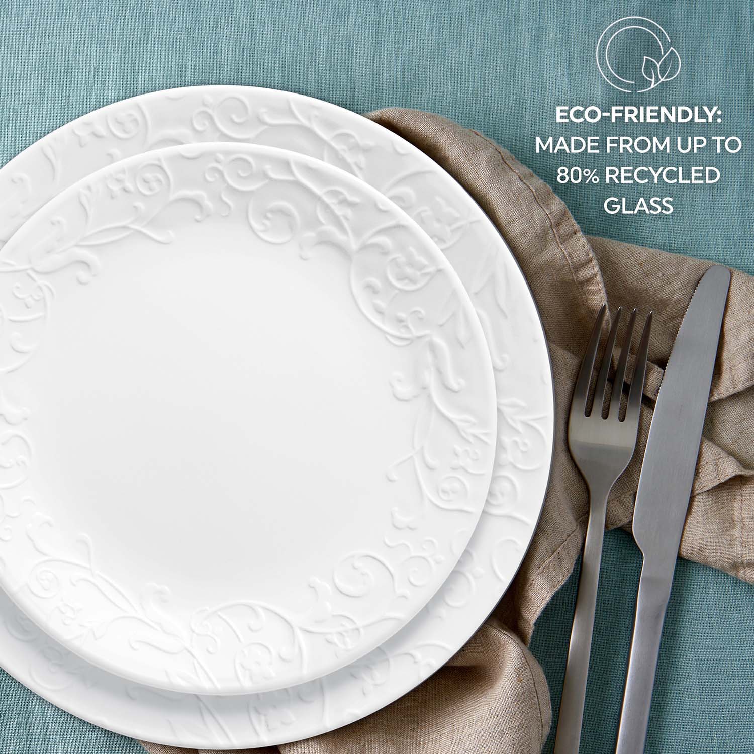 Corelle Bella Faenza 12-pc. Glass Dinnerware Set