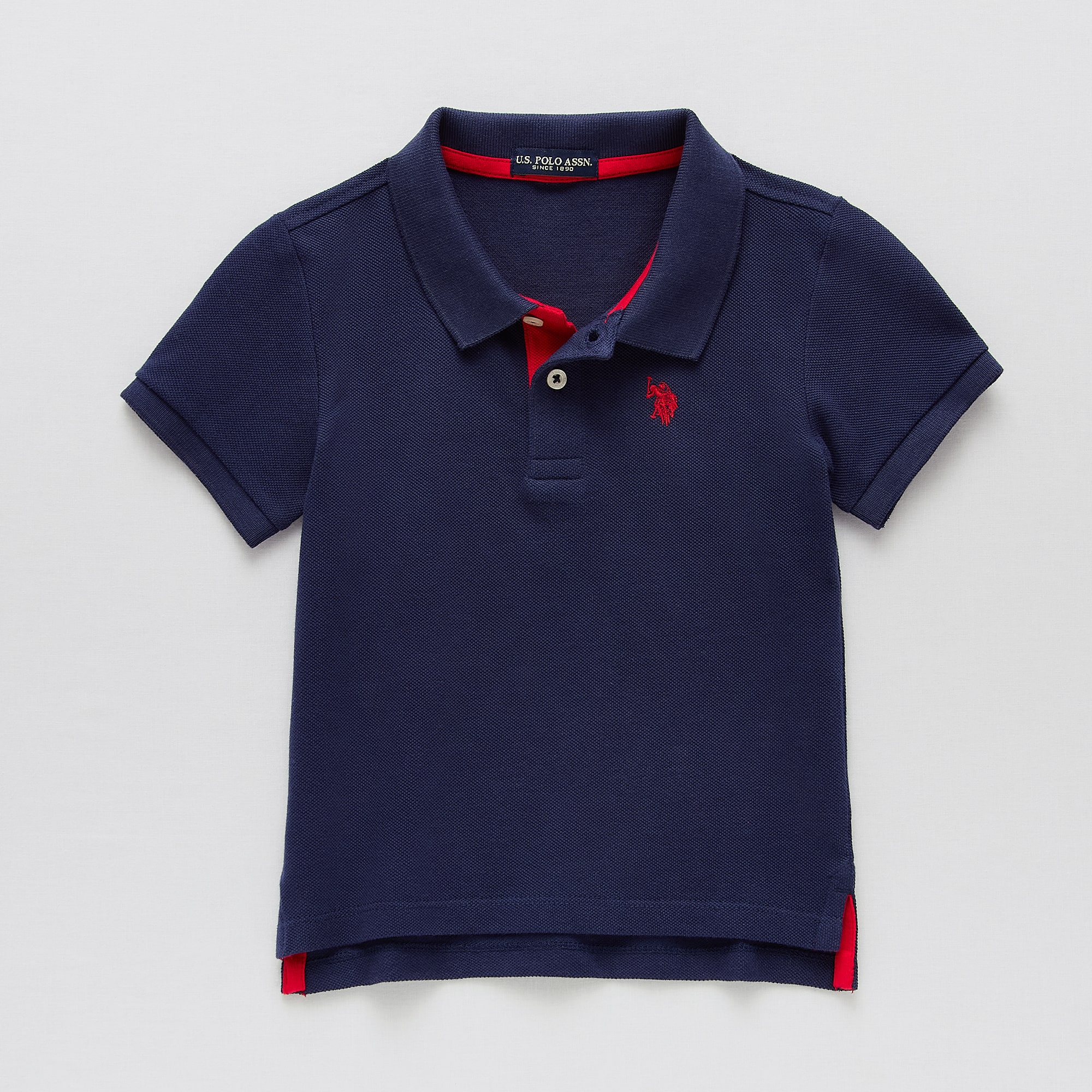 U.S. Polo Assn. Toddler Boys Short Sleeve Classic Fit Shirt