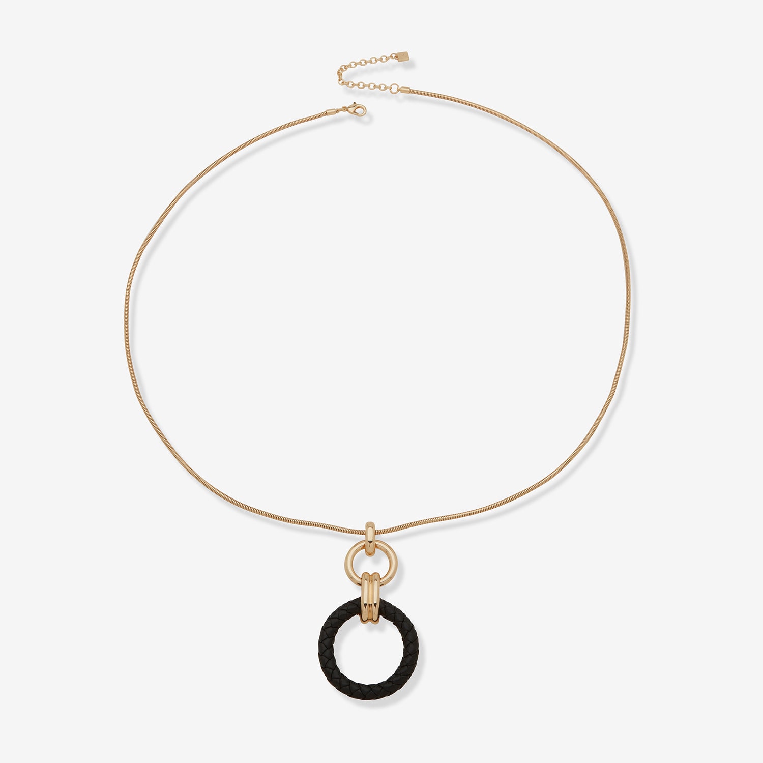 Worthington Gold Tone Womens 34 Inch Pendant Necklace