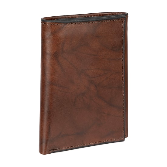Stafford Mens Personalized Rfid Blocking Trifold Wallet