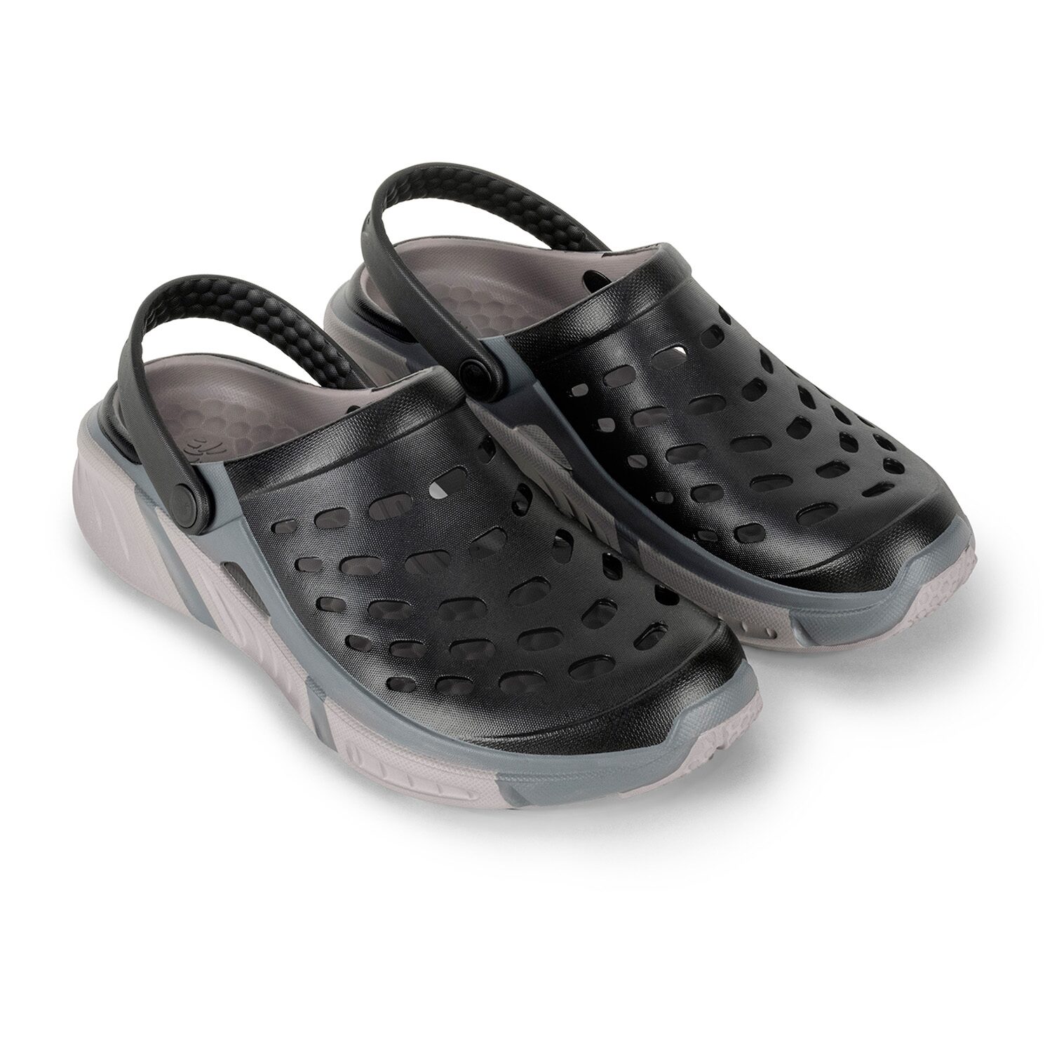 joybees® Graphic Trekking Womens Round Closed Toe Clogs