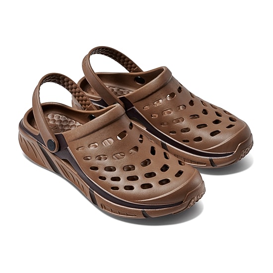 joybees® Graphic Trekking Womens Round Closed Toe Clogs