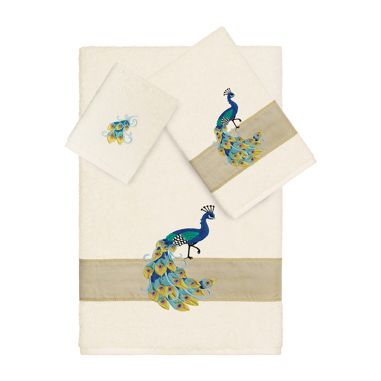 Linum Home Textiles Penelope 3-pc. Bath Towel Set