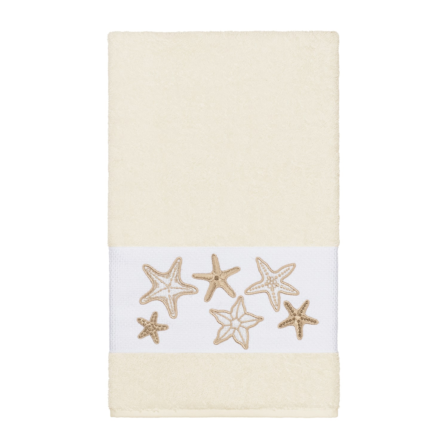 Linum Home Textiles Lydia Embellished Bath Towel