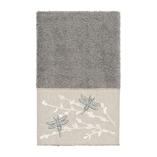 Linum Home Textiles Braelyn Embellished Hand Towel