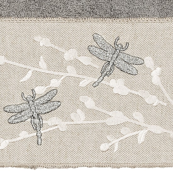 Linum Home Textiles Braelyn Embellished Hand Towel