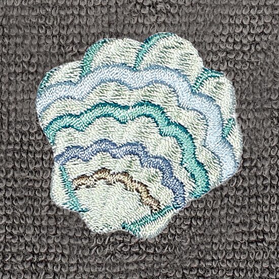 Linum Home Textiles Aaron 2-pc. Embellished Fingertip Towel