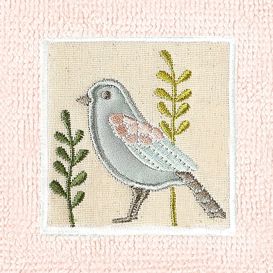 Linum Home Textiles Belinda 2-pc. Embellished Fingertip Towel