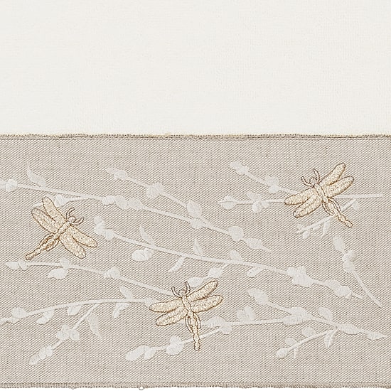 Linum Home Textiles Braelyn 2-pc. Embellished Animal Bath Towel