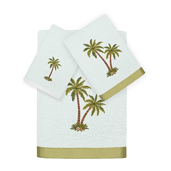 Linum Home Textiles Palmera 3-pc. Bath Towel Set