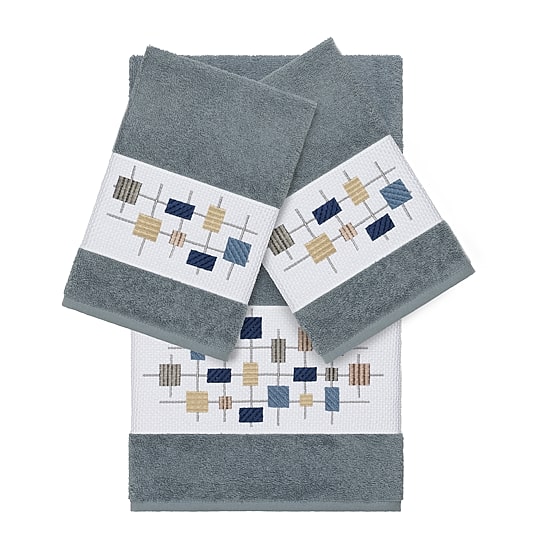 Linum Home Textiles Khloe 3-pc. Bath Towel Set