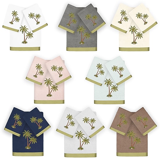 Linum Home Textiles Palmera 3-pc. Bath Towel Set
