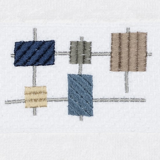Linum Home Textiles Khloe 2-pc. Embellished Washcloth
