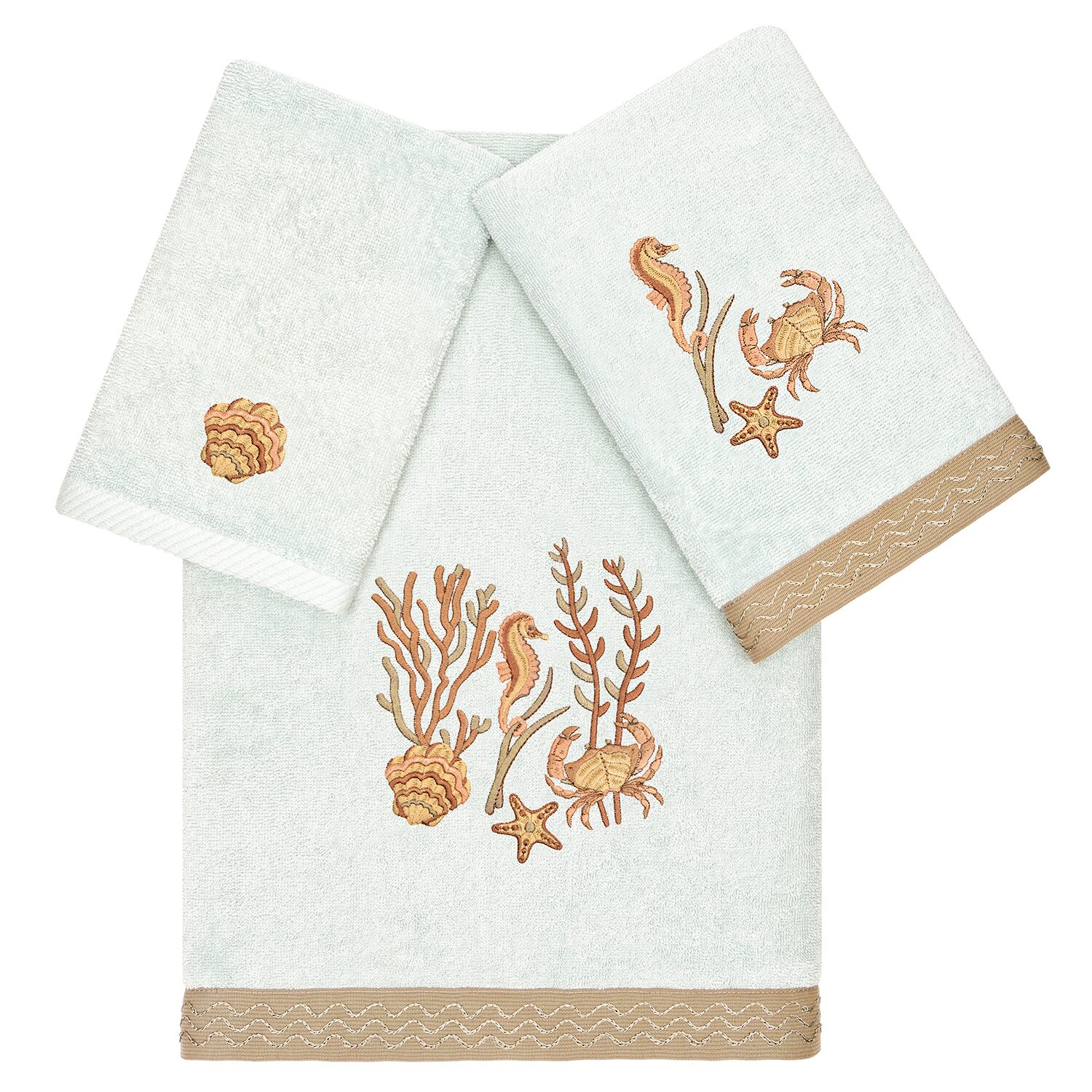 Linum Home Textiles Aaron 3-pc. Bath Towel Set