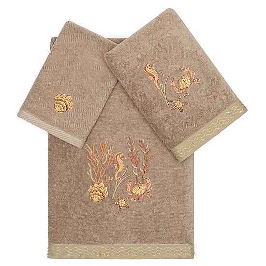 Linum Home Textiles Aaron 3-pc. Bath Towel Set