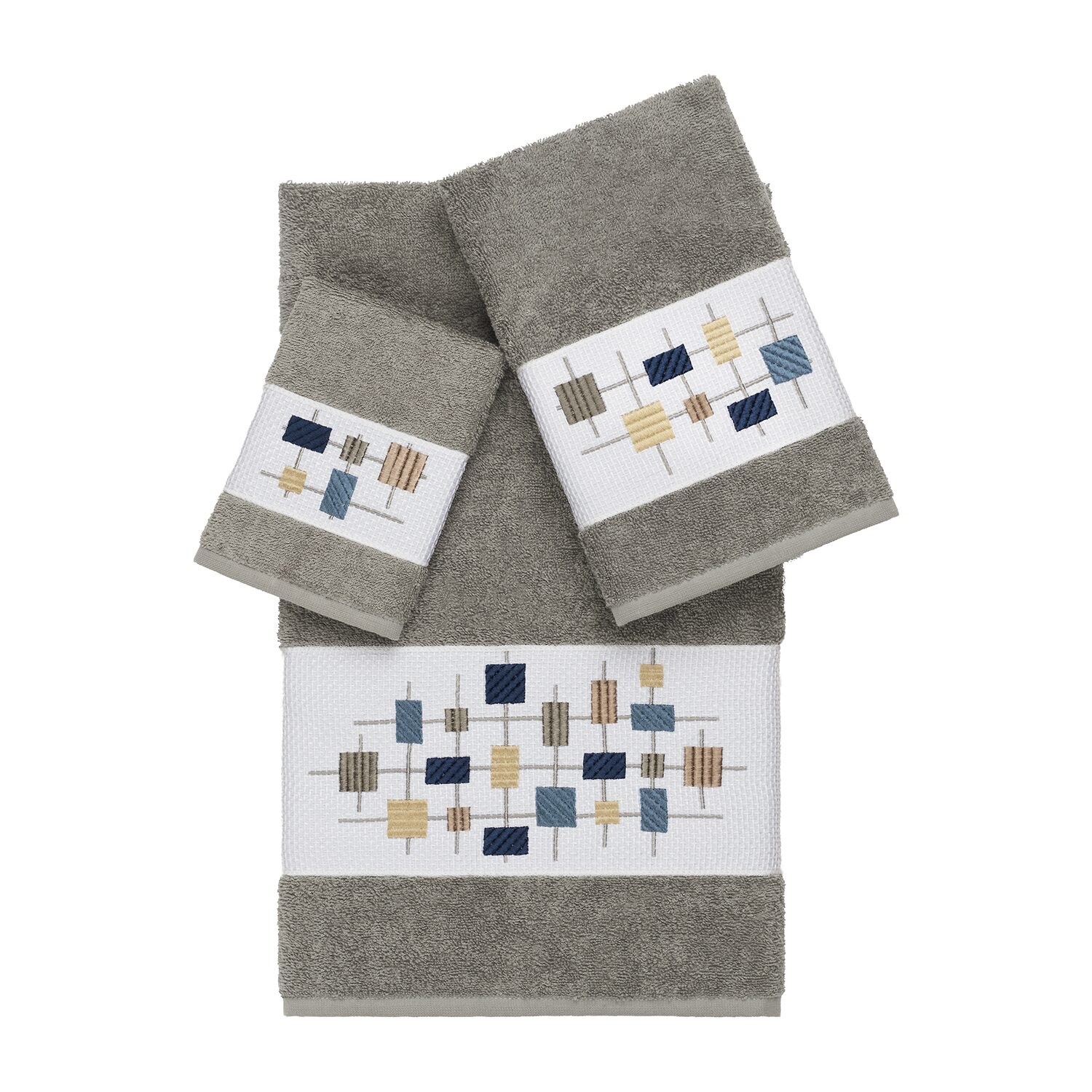 Linum Home Textiles Khloe 3-pc. Bath Towel Set