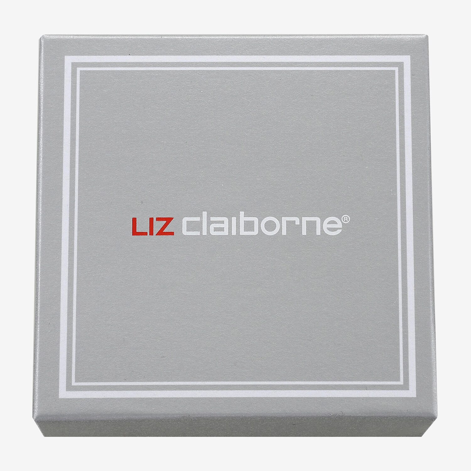 Liz Claiborne Link Frontal Collar Necklace & Drop Earring Womens Glass Hypoallergenic 2-pc. Jewelry Set