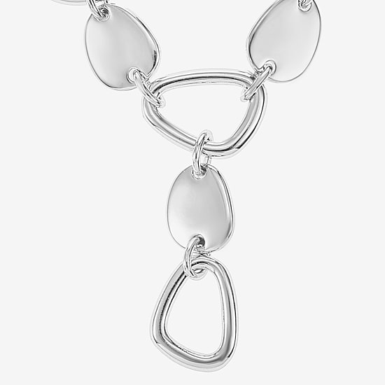 Liz Claiborne Pebble Y Necklace & Drop Earring Womens Hypoallergenic 2-pc. Jewelry Set