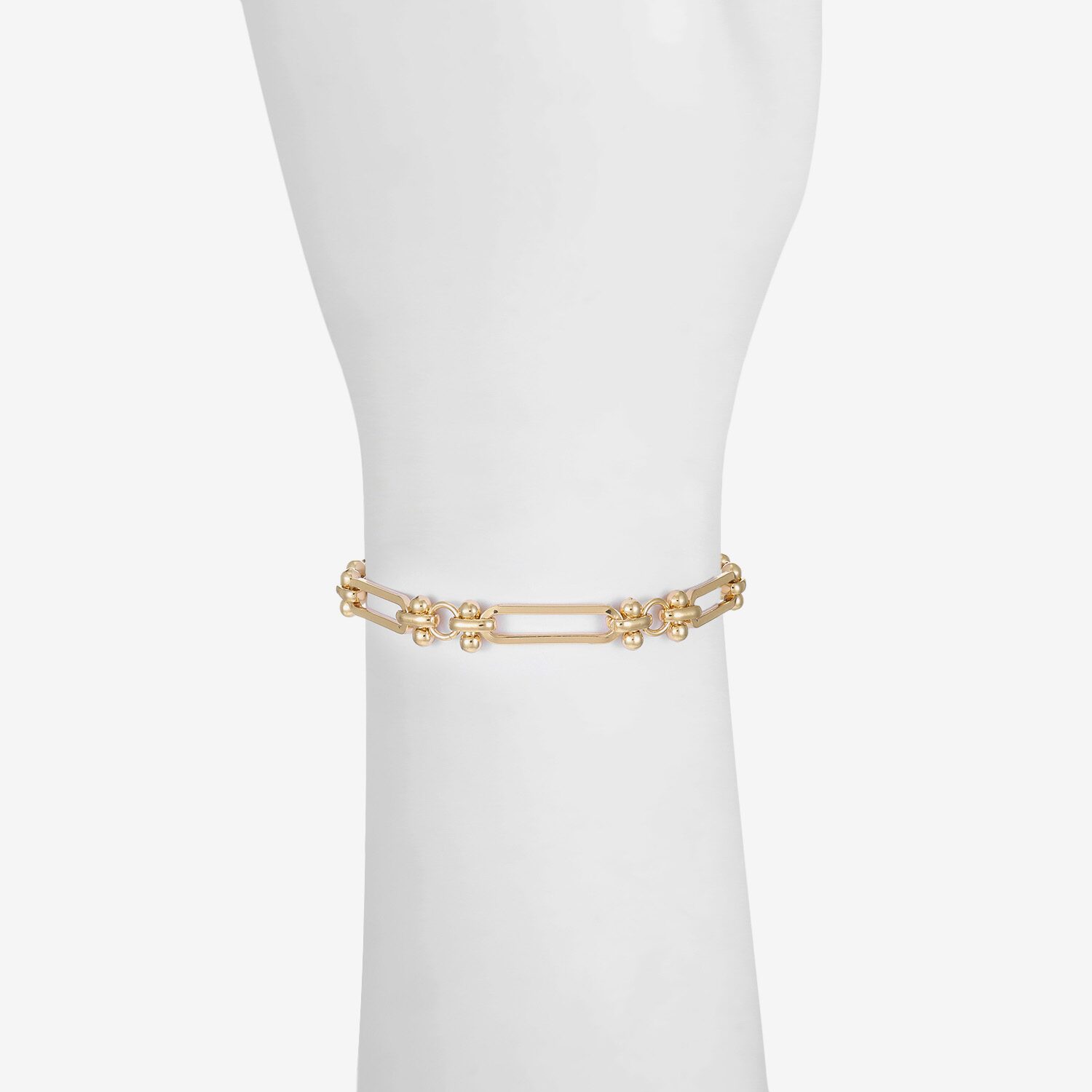 Liz Claiborne Paperclip Link Womens Strand Bracelet