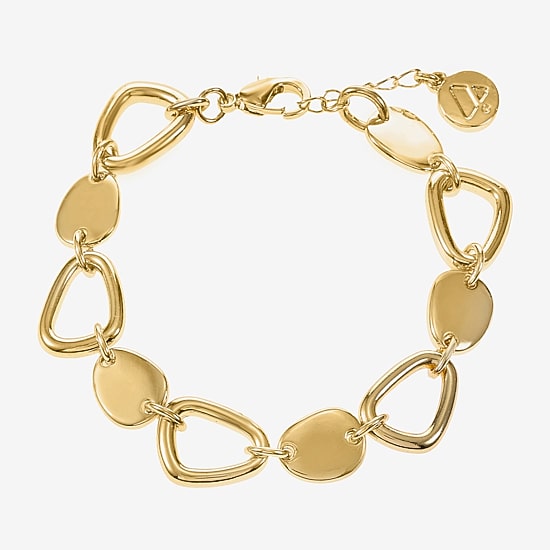 Liz Claiborne Pebble Link Womens Strand Bracelet