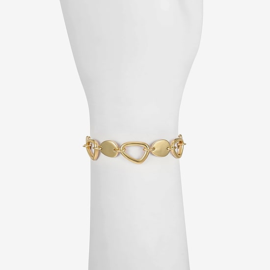 Liz Claiborne Pebble Link Womens Strand Bracelet