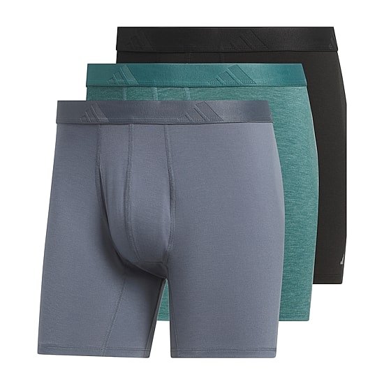 adidas Luxe Comfort Mens 3 Pack Boxer Briefs 5159307