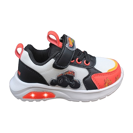 Hot Wheels Monster Trucks Toddler Boys' Light-Up 9 Toddler Boys Hot Wheels Sneakers