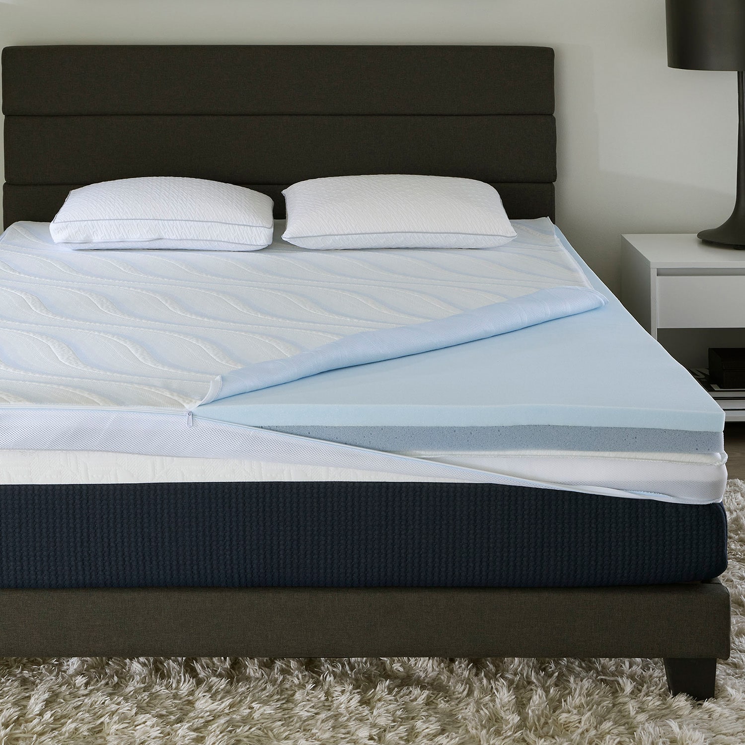 Comfort Tech Dual 3" Mattress Topper
