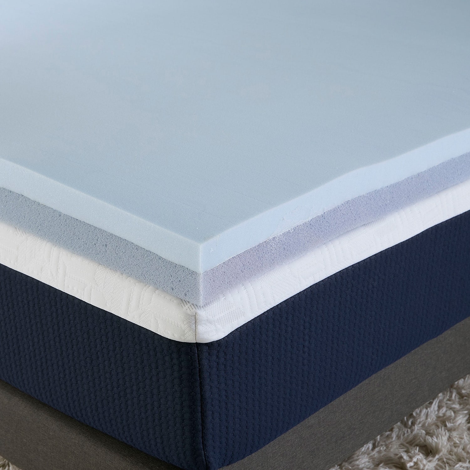 Comfort Tech Dual 3" Mattress Topper