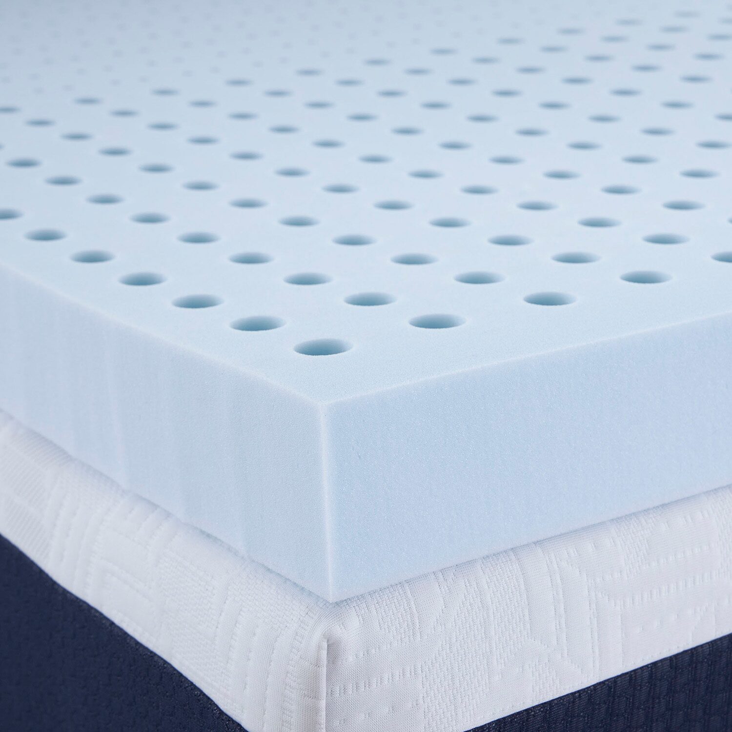 Comfort Tech 3" Foam and Fiber Mattress Topper