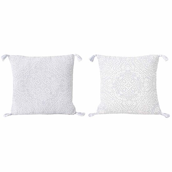 Thro by Marlo Lorenz Reversible Kerra Dot Throw Pillow