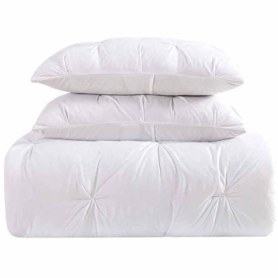 My World Pleated Reversible Duvet Set