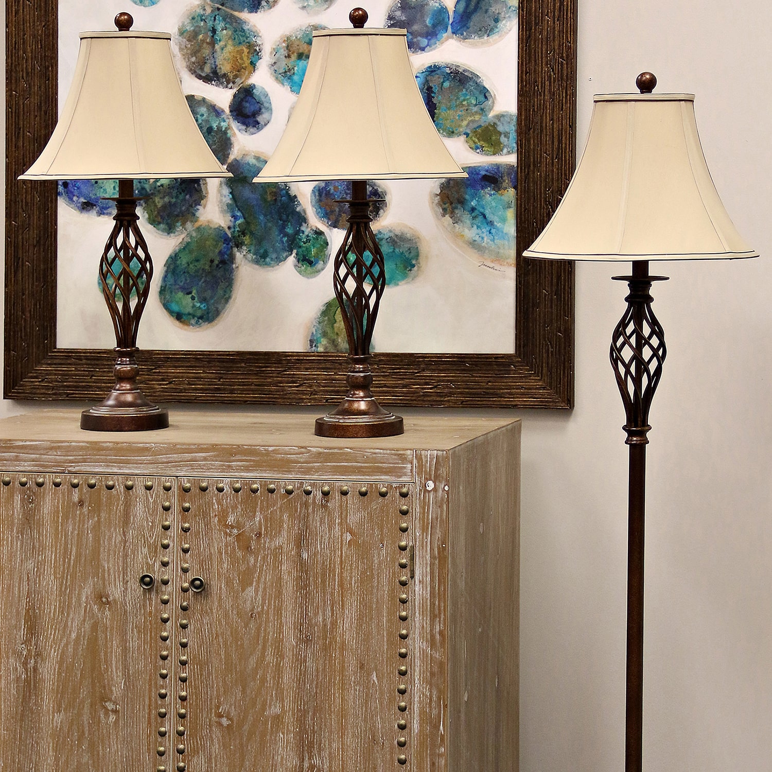 Stylecraft Barclay 3-pc. Lamp Set