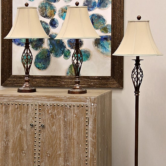 Stylecraft Barclay 3-pc. Lamp Set
