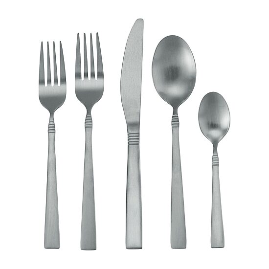 MegaChef Cravat 20-pc. 18/10 Stainless Steel Flatware Set