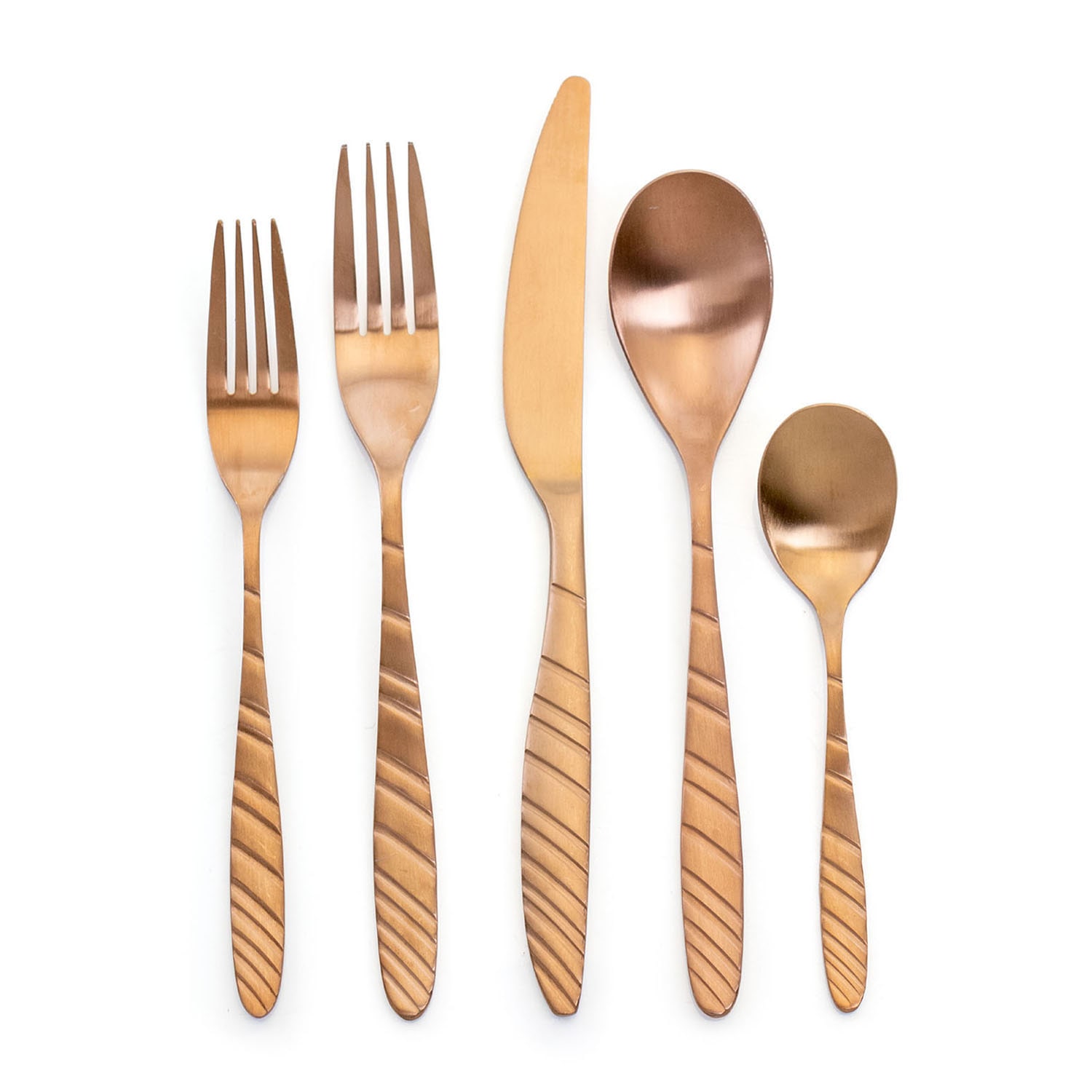 MegaChef La Vague 20-pc. 18/10 Stainless Steel Flatware Set