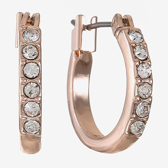 Liz Claiborne Womens 19mm Hypoallergenic Hoop Earrings
