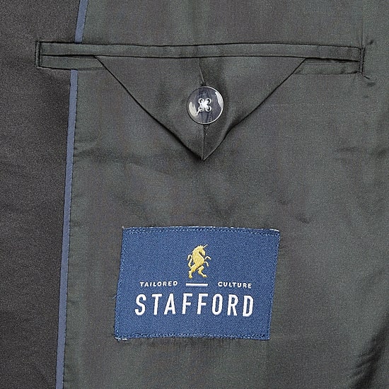 Stafford Coolmax All Season Ecomade Mens Classic Fit Tuxedo Jacket