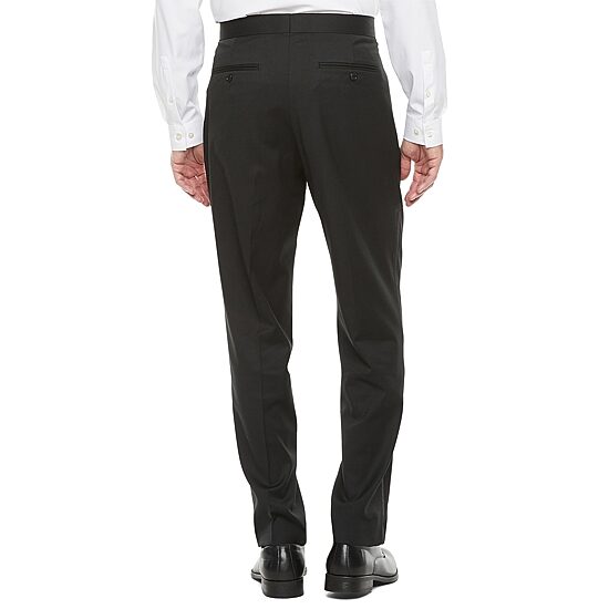 Stafford Coolmax All Season Ecomade Mens Classic Fit Tuxedo Pant
