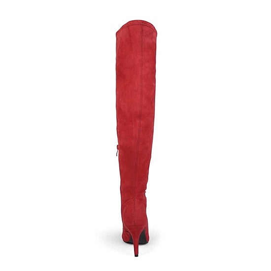 Journee Collection Womens Trill Stiletto Heel Over the Knee Boots
