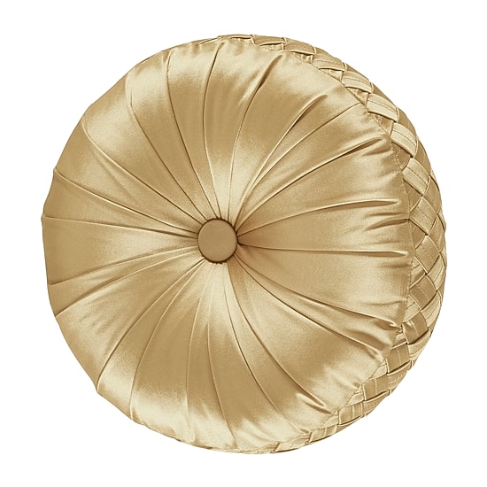Five Queens Court Saranda Tufted Round Throw Pillow