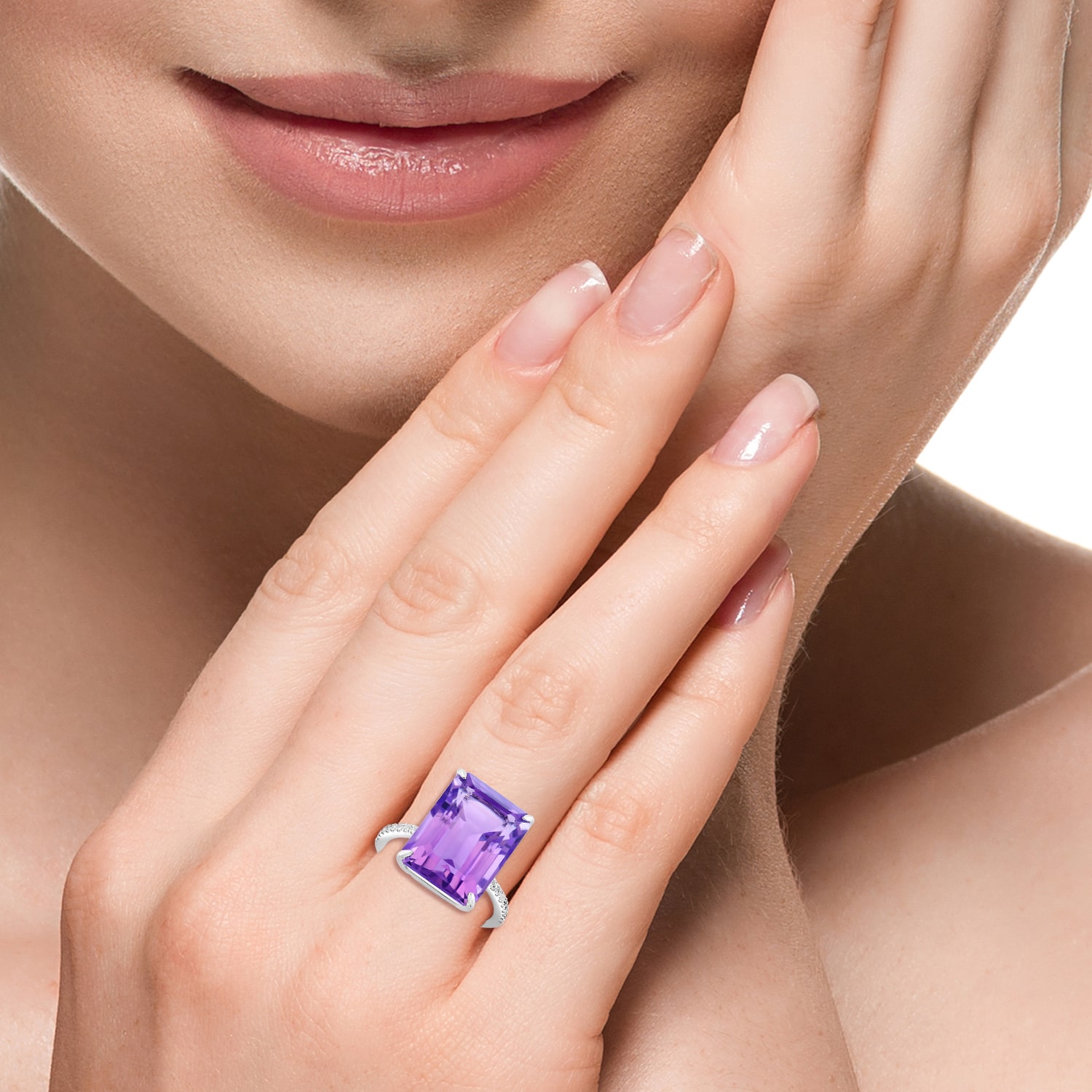 Effy Final Call  Womens Genuine Gemstone & White Sapphire Sterling Silver Cocktail Ring