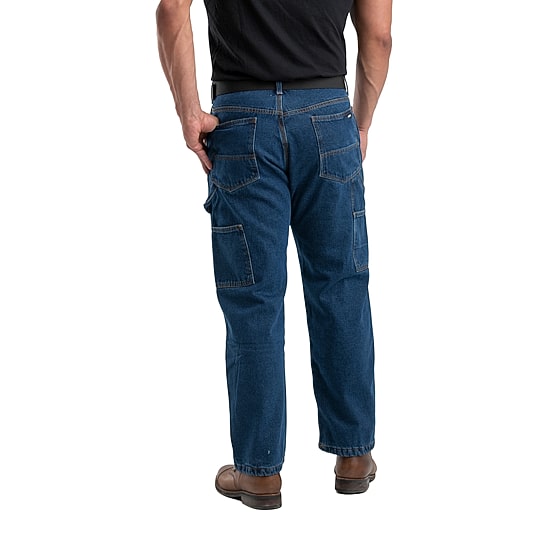 Berne Heritage Lined Dungaree Mens Regular Fit Straight Leg Carpenter Jean