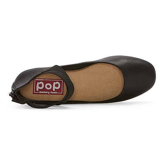 Pop Leaf Womens Round Closed Toe Ballet Flats