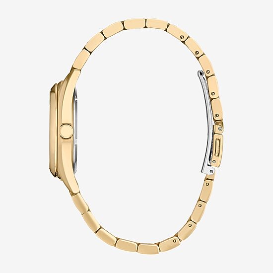 Citizen Sport Luxury Womens Gold Tone Stainless Steel Bracelet Watch Ew2702-59d