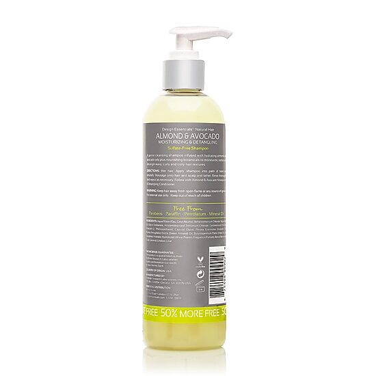 Design Essentials Almond Avocado Shampoo 12 oz.
